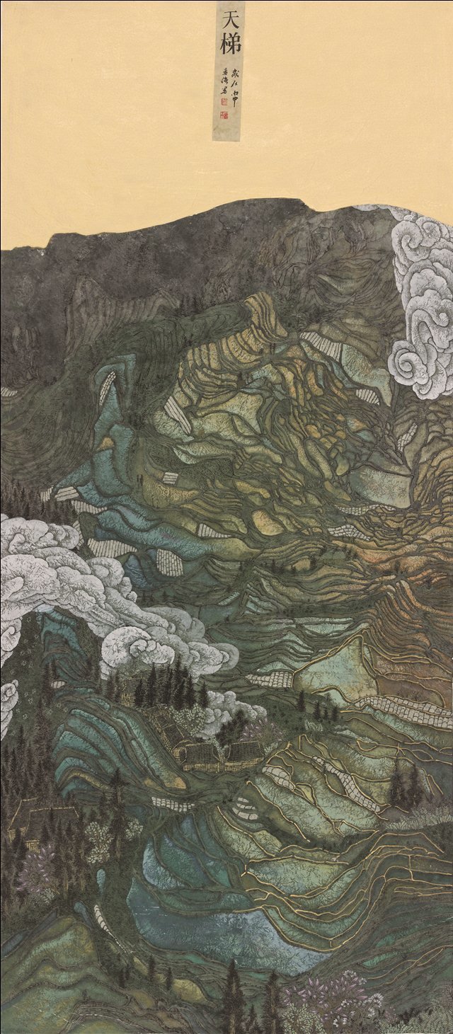 曹勇强,画家曹勇强,曹勇强作品